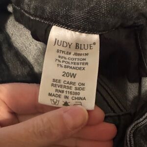 Judy Blue Charcoal Denim Jeans